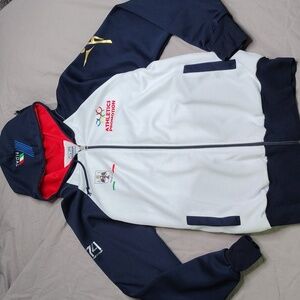 S74 Seventy Four Full Zip Sweater Size Small Athletic Promotions Italy Sports